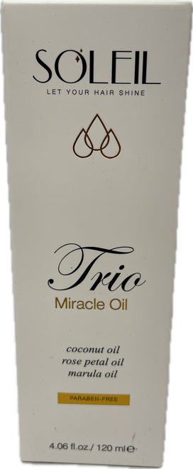 Vist Large View of Product Image Which is Soleil Trio Miracle Oil