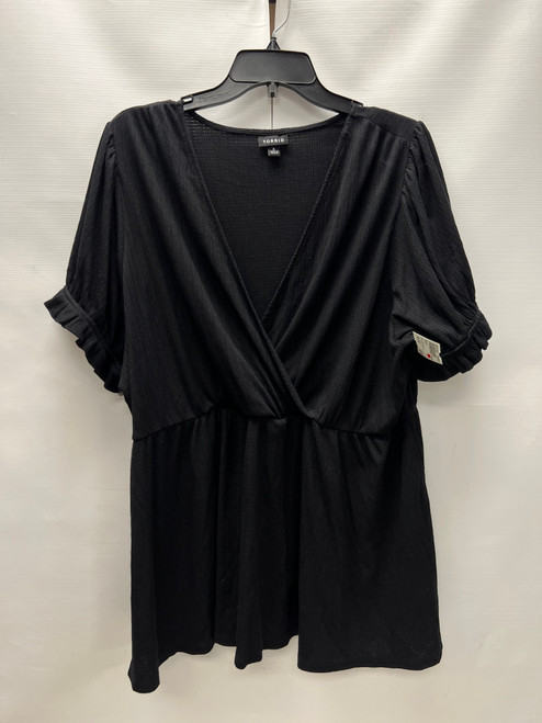 Vist Large View of Product Image Which is Used Torrid Short Sleeve Top 3X-22