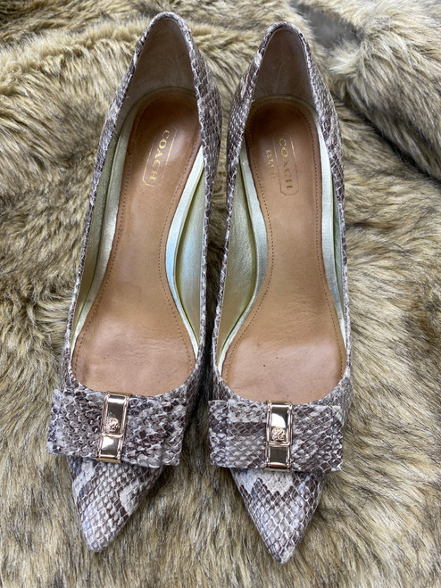 Vist Large View of Product Image Which is Used Coach High Heels 7.5