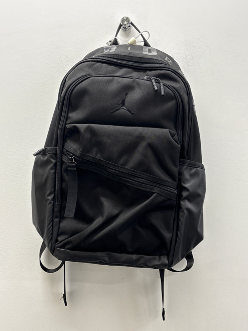Vist Large View of Product Image Which is Used Jordan Mens black Backpack
