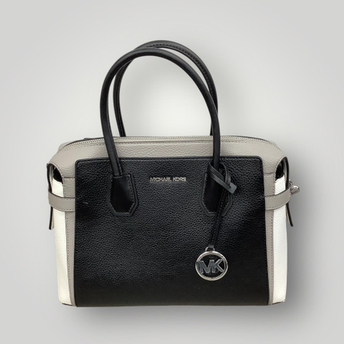 Vist Large View of Product Image Which is Used Michael Kors Large Leather Handbag