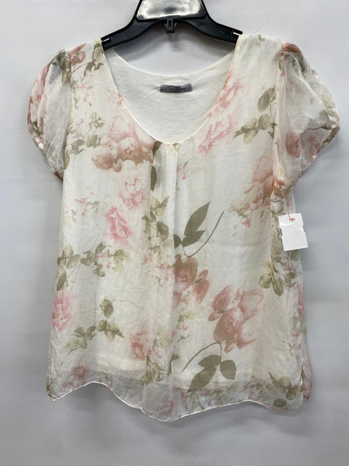 Vist Large View of Product Image Which is Used Elena Baldi Short Sleeve Top S-4/6