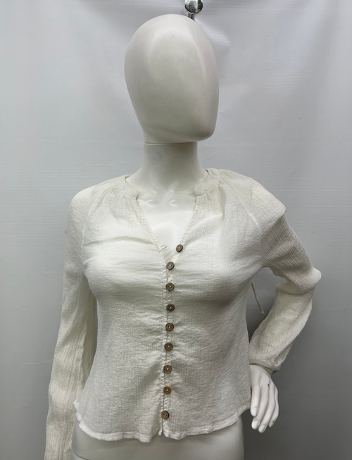 Vist Large View of Product Image Which is Used Free People Long Sleeve Top XS-0/2