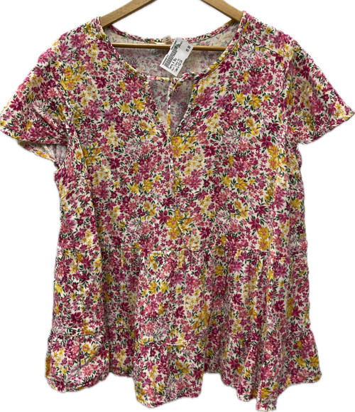 Vist Large View of Product Image Which is Used Terra & Sky Short Sleeve Top L-12/14
