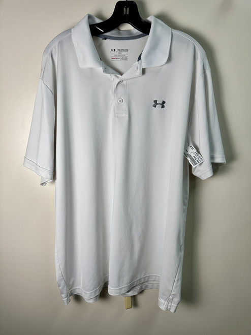 Vist Large View of Product Image Which is Used Under Armour Mens Short Sleeve Top 2X/18-18.5