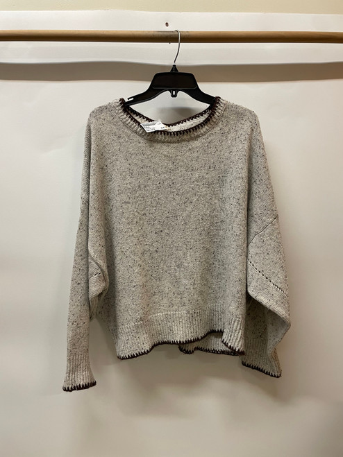 Vist Large View of Product Image Which is Used Mystree Lightweight Sweater L-12/14