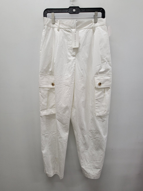 Vist Large View of Product Image Which is Used  White Anthropologie Casual Pant L 12-14/31-32