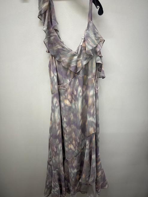 Vist Large View of Product Image Which is Used Purple Addition Elle Long Dress B 2X-20