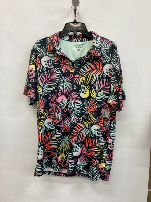 Vist Large View of Product Image Which is Used Unbranded Mens Short Sleeve Top L/16-16.5