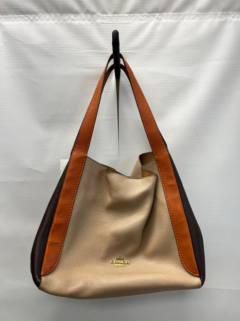 Vist Large View of Product Image Which is Used Coach Large Leather Handbag