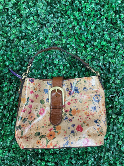 Vist Large View of Product Image Which is Used Patricia Nash Large Leather Handbag