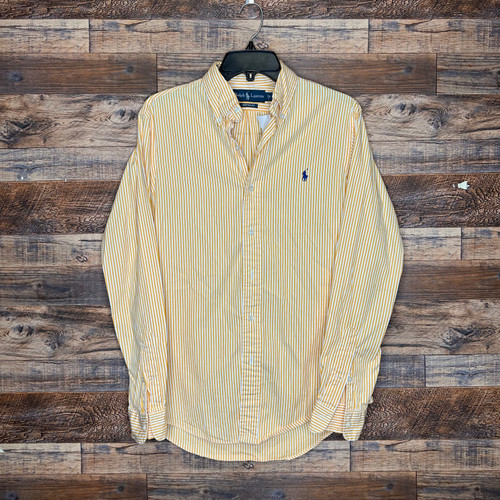 Vist Large View of Product Image Which is Used Ralph Lauren Mens Long Sleeve Top S/14-14.5
