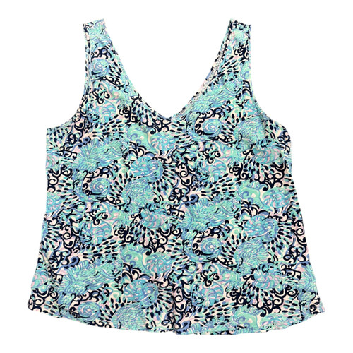 Vist Large View of Product Image Which is Used Lilly Pulitzer Sleeveless Top XL-16