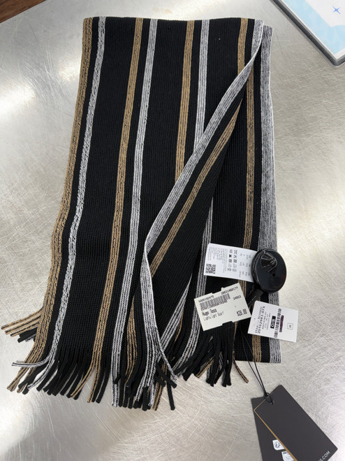 Vist Large View of Product Image Which is Used Hugo Boss Lightweight Scarf