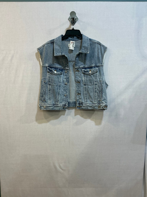 Vist Large View of Product Image Which is Used Agolde Denim Jacket L-12/14