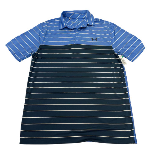 Vist Large View of Product Image Which is Used Under Armour Mens Short Sleeve Top M/15-15.5