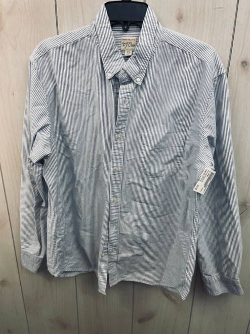 Vist Large View of Product Image Which is Used J. Crew Mens Long Sleeve Top XL/17-17.5