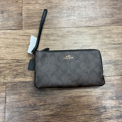 Vist Large View of Product Image Which is Used coach Leather Wristlet