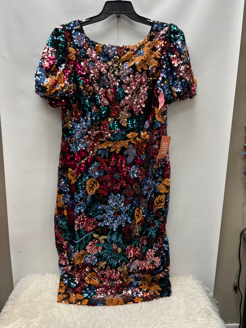 Vist Large View of Product Image Which is Used Ivy City Short Special Occ Dress 1X-18