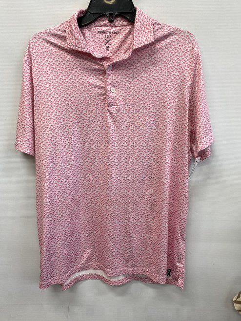 Vist Large View of Product Image Which is Used Kenneth Cole Reaction Mens Short Sleeve Top M/15-15.5