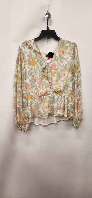 Vist Large View of Product Image Which is Used Vince Camuto Long Sleeve Top L-12/14