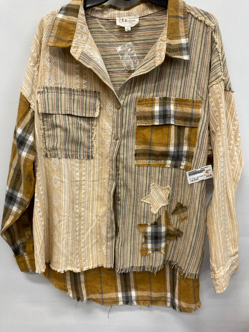 Vist Large View of Product Image Which is Used Unbranded Long Sleeve Top S-4/6