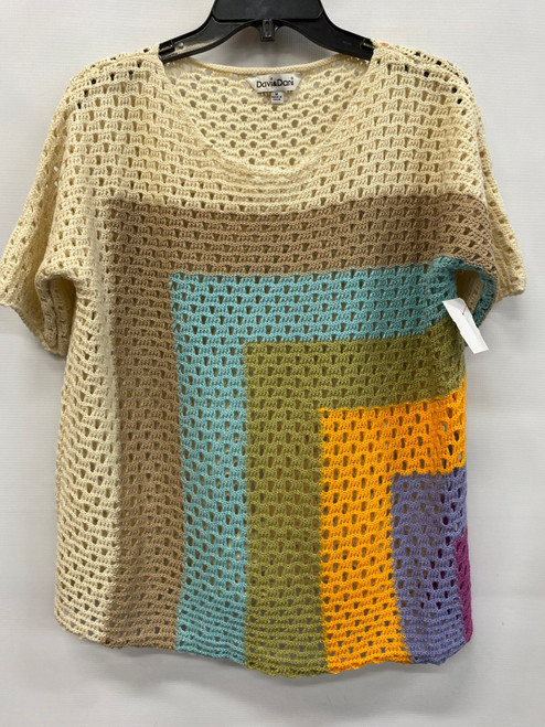 Vist Large View of Product Image Which is Used Davi & Dani Short Sleeve Top M-8/10