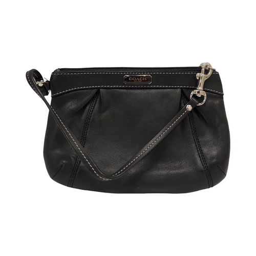 Vist Large View of Product Image Which is Used Coach Leather Wristlet