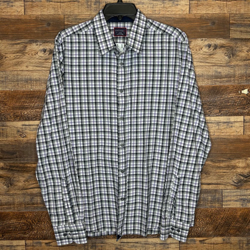 Vist Large View of Product Image Which is Used Untuckit Mens Long Sleeve Top L/16-16.5