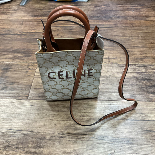 Vist Large View of Product Image Which is Used Celine Small Leather Handbag