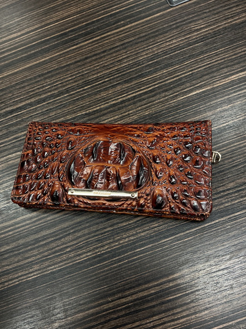 Vist Large View of Product Image Which is Used Brahmin Leather Wallet