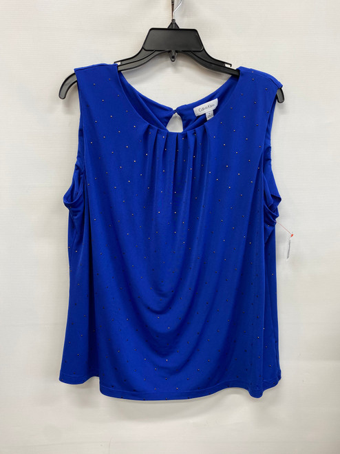 Vist Large View of Product Image Which is Used Calvin Klein Sleeveless Top 1X-18