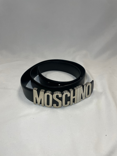 Vist Large View of Product Image Which is Used Moschino Belt L 12-14/31-32