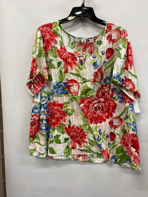 Vist Large View of Product Image Which is Used Unbranded Short Sleeve Top 3X-22