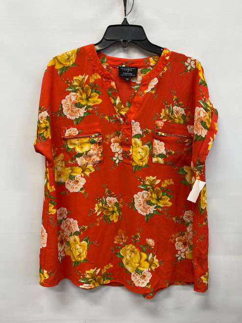 Vist Large View of Product Image Which is Used Unbranded Short Sleeve Top 1X-18