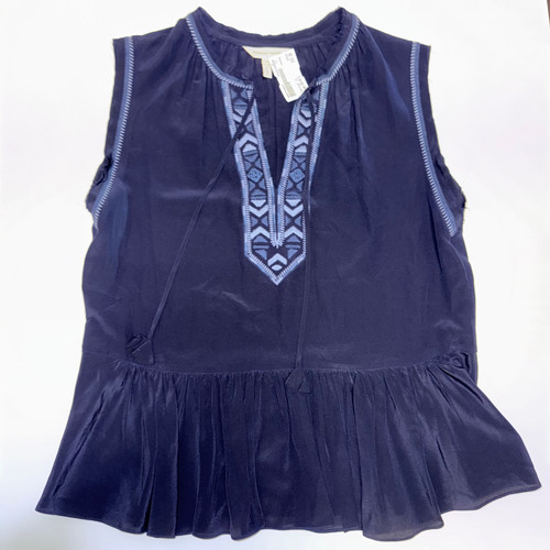 Vist Large View of Product Image Which is Used Rebecca Taylor Sleeveless Top XS-0/2
