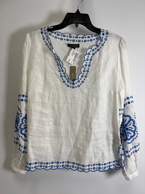Vist Large View of Product Image Which is Used J. Crew Long Sleeve Top XS-0/2