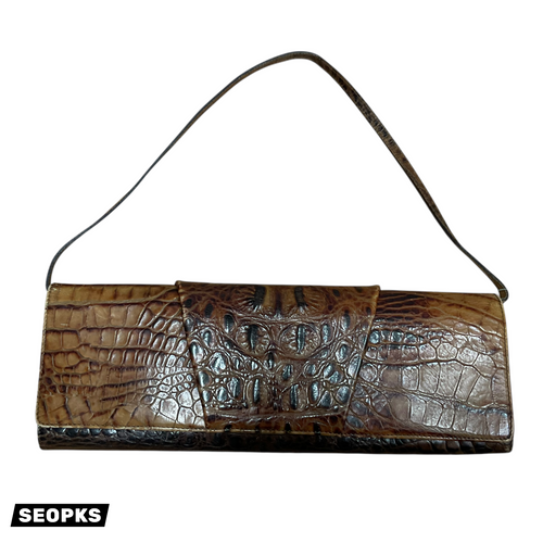 Vist Large View of Product Image Which is Used Brahmin Small Leather Handbag