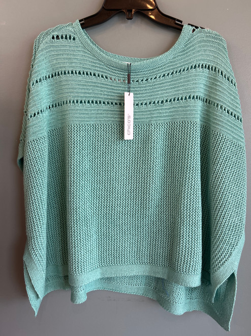 Vist Large View of Product Image Which is Used Chico's Short Sleeve Sweater M-8/10