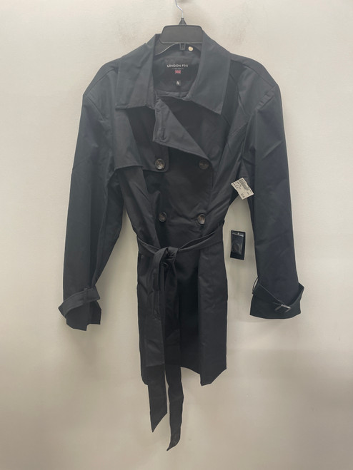 Vist Large View of Product Image Which is Used NWT Black London Fog Short Light Jacket XL-16