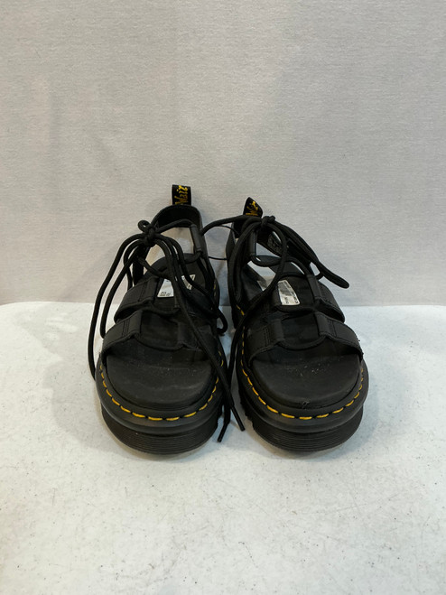 Vist Large View of Product Image Which is Used Dr. Martens Wedge Sandals 8