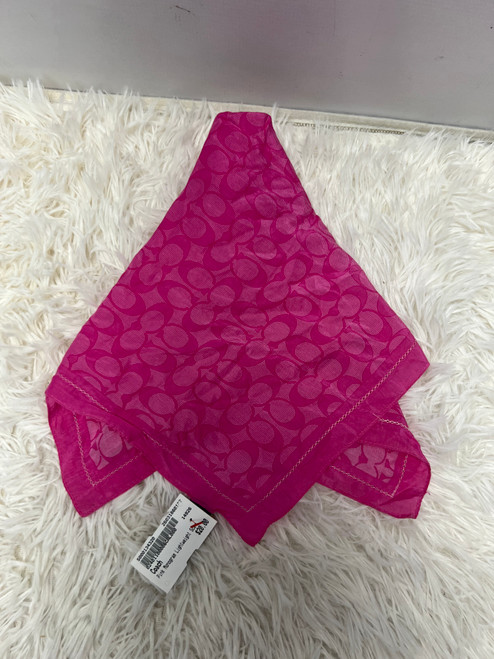 Vist Large View of Product Image Which is Used Coach Lightweight Scarf