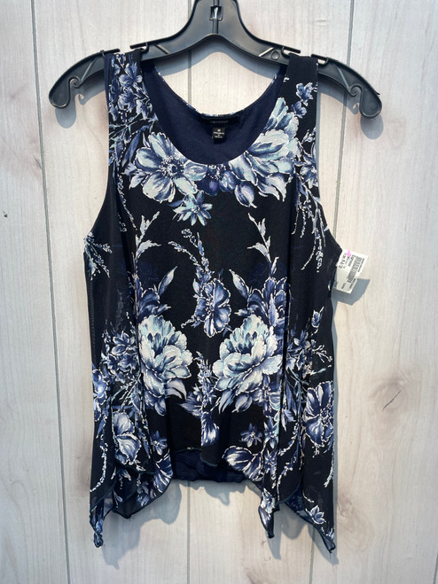 Vist Large View of Product Image Which is Used Espresso Sleeveless Top M-8/10