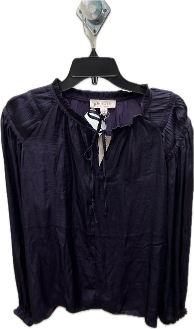 Vist Large View of Product Image Which is Used Philosophy Apparel Long Sleeve Top L-12/14