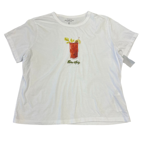 Vist Large View of Product Image Which is Used A&F T-Shirt M-8/10