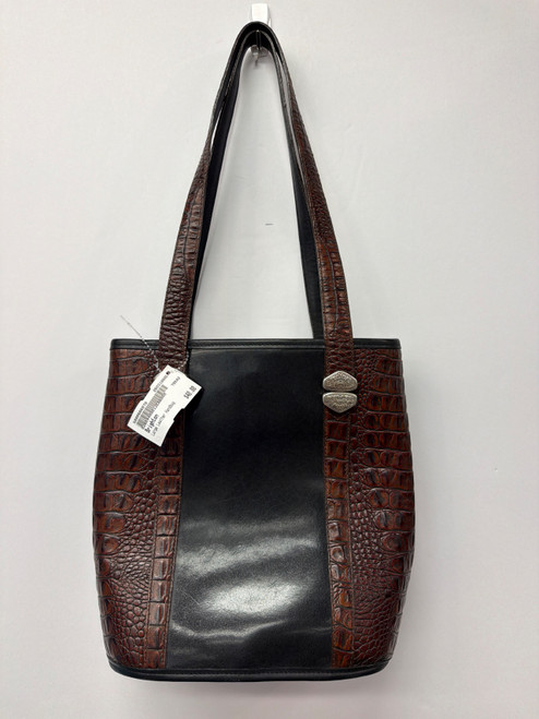 Vist Large View of Product Image Which is Used Brighton Large Leather Handbag