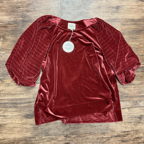 Vist Large View of Product Image Which is Used Umgee Long Sleeve Top 1X-18