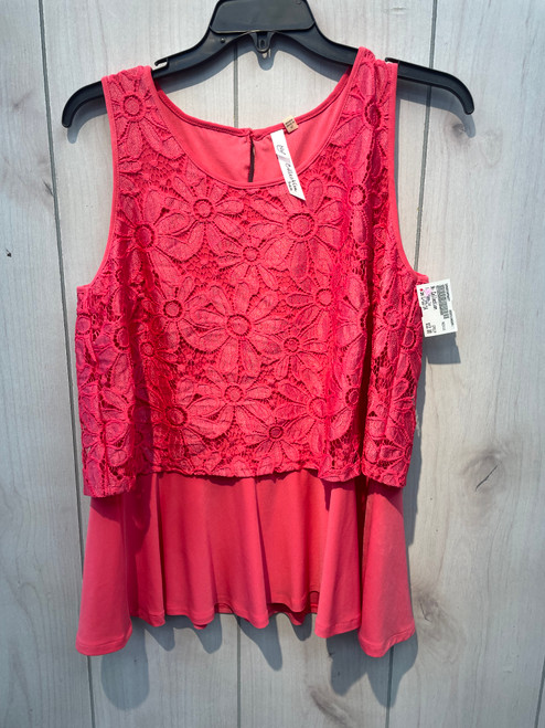 Vist Large View of Product Image Which is Used Ny Collection Sleeveless Top L-12/14