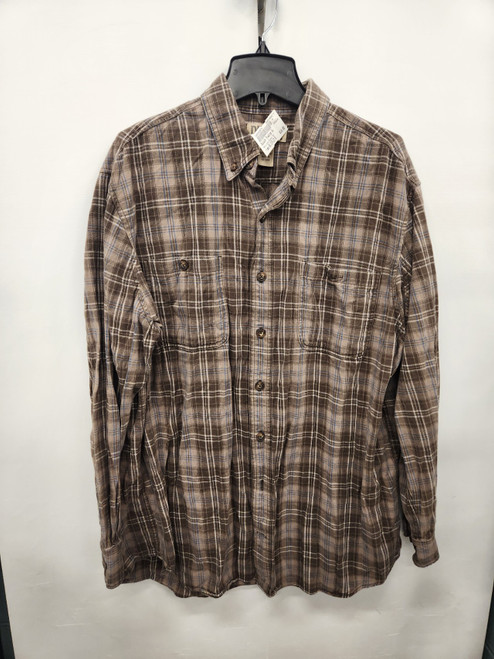 Vist Large View of Product Image Which is Used Duluth Trading Co Mens Long Sleeve Top XL/17-17.5