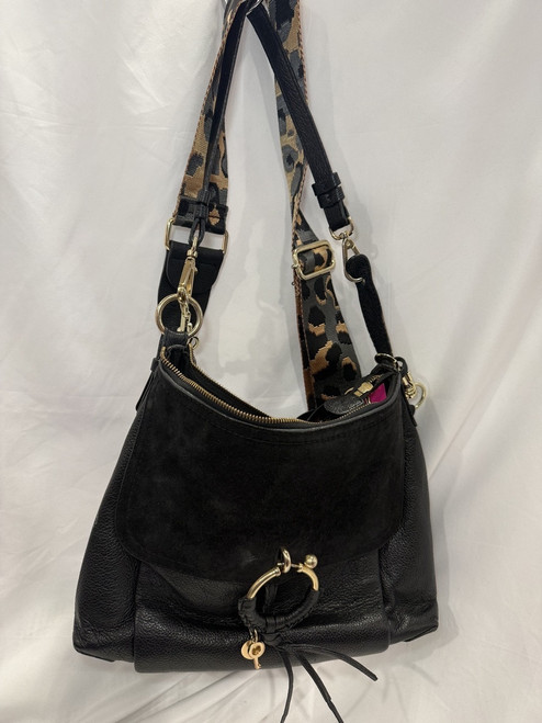 Vist Large View of Product Image Which is Used See By Chloe Leather Handbag